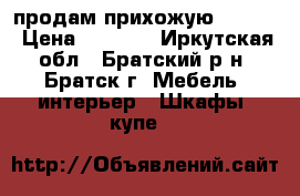 продам прихожую 150*40 › Цена ­ 6 500 - Иркутская обл., Братский р-н, Братск г. Мебель, интерьер » Шкафы, купе   
